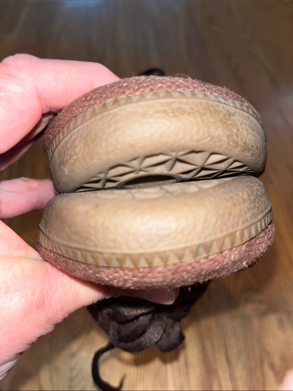 Adidas Brown Hemp Sambas - Picture 5 of 9